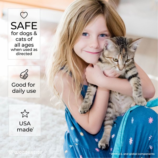 Wondercide Natural Flea, Tick & Mosquito Spray for Dogs & Cats, Rosemary