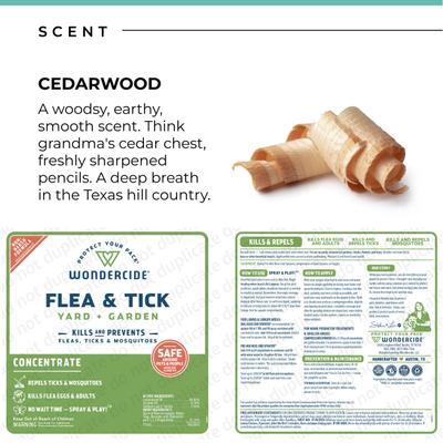 Show full view: Wondercide Natural Flea, Tick & Mosquito Yard & Garden Spray with Natural Essential Oils, 16-fl oz bottle slide 6 of 8