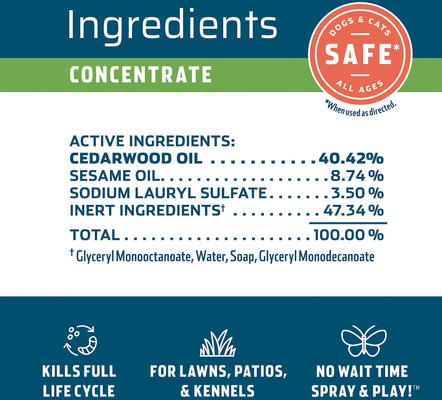 Show full view: Wondercide Natural Flea, Tick & Mosquito Yard & Garden Spray with Natural Essential Oils, 32-fl oz bottle slide 7 of 9