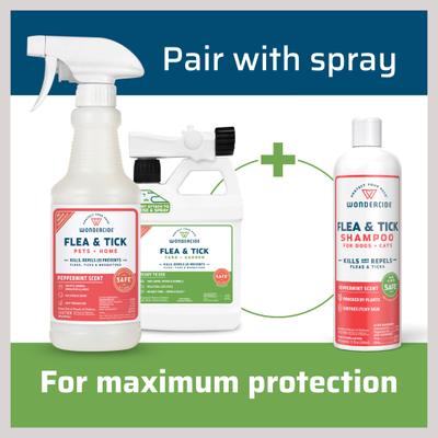 Show full view: Wondercide Natural Flea & Tick with Essential Oils Dog & Cat Shampoo, Peppermint, 12-fl oz bottle slide 8 of 10