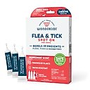 Wondercide Spot-On Flea & Tick Repellent with Natural Essential Oils for Small Dogs, Peppermint, 3 doses (3-month supply)