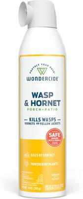 Show full view: Wondercide Wasp + Hornet Porch & Patio Aerosol Spray, 10-fl oz bottle slide 1 of 7