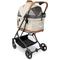 Show in main carousel: Wonderfold P2 Cat & Dog Stroller, Sandy Beige slide 2 of 9