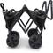 Show in main carousel: Wonderfold Utility Outdoor Beach Tires Dog & Cat Wagon, Black/Gray slide 5 of 9