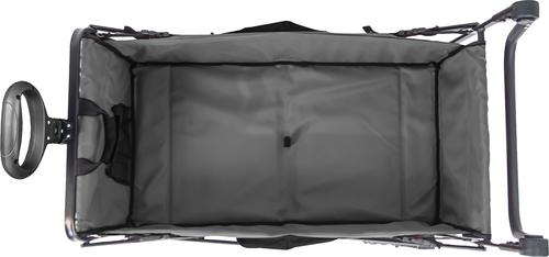Show full view: Wonderfold Utility Outdoor Beach Tires Dog & Cat Wagon, Black/Gray slide 8 of 9