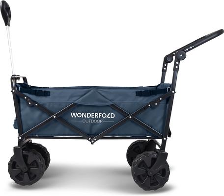 Show full view: Wonderfold Utility Outdoor Beach Tires Dog & Cat Wagon, Blue slide 2 of 8