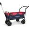 Show in main carousel: Wonderfold Utility Outdoor Beach Tires Dog & Cat Wagon, Navy/Red slide 1 of 8