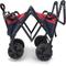 Show in main carousel: Wonderfold Utility Outdoor Beach Tires Dog & Cat Wagon, Navy/Red slide 4 of 8