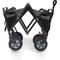 Show in main carousel: Wonderfold Utility Outdoor Dog & Cat Wagon, Black/Gray slide 2 of 9