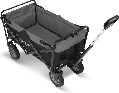 Show full view: Wonderfold Utility Outdoor Dog & Cat Wagon, Black/Gray slide 4 of 9