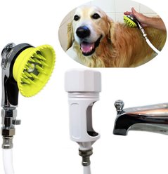 Wondurdog Deluxe Bathtub Spout Dog & Cat Wash Kit
