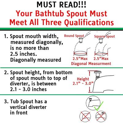 Show full view: Wondurdog Deluxe Bathtub Spout Dog & Cat Wash Kit slide 3 of 9