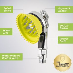 Wondurdog Deluxe Indoor Dog & Cat Washing Shower Kit