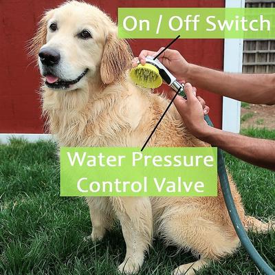 Show full view: Wondurdog Dog Washing & Paw Rinse Outdoor Garden Hose Nozzle Attachment slide 7 of 11