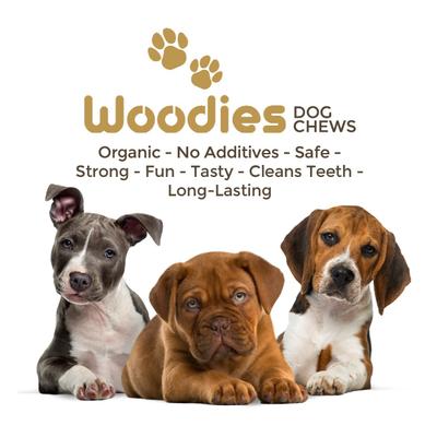 Show full view: Woodies Coffee Wood Large Dog Chew, 1 count slide 5 of 10