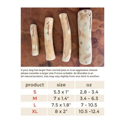 Show full view: Woodies Coffee Wood Medium Dog Chew, 1 count slide 7 of 10