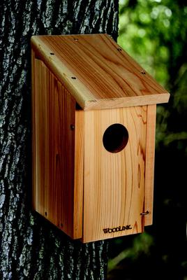 Show full view: Woodlink Cedar Woodpeck House slide 2 of 3