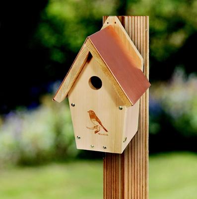 Show full view: Woodlink Coppertop Bluebird House slide 3 of 3