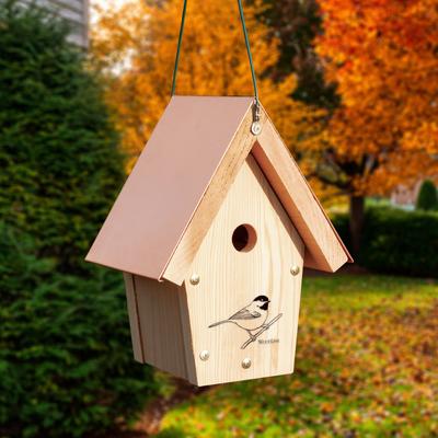 Show full view: Woodlink Coppertop Hanging Wren/Chickadee House slide 2 of 2