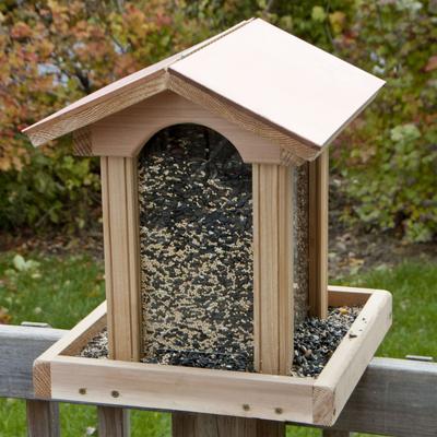 Show full view: Woodlink Coppertop Hopper Willd Bird Feeder, 13-lb slide 3 of 3