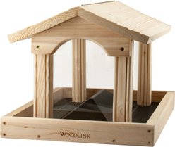 Woodlink Premier Wood Wild Bird Feeder, 17.7-lb