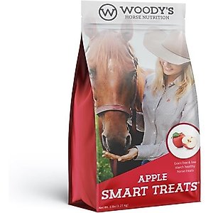 WOODY'S Smart Treats Apple Flavor Grain-Free Horse Treats, 5-lb bag