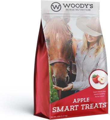 Show full view: WOODY'S Smart Treats Apple Flavor Grain-Free Horse Treats, 5-lb bag slide 1 of 1