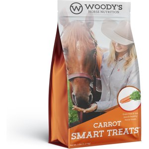 WOODY'S Smart Treats Carrot Flavor Grain-Free Horse Treats, 5-lb bag