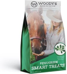 WOODY'S Smart Treats Fenugreek Flavor Grain-Free Horse Treats, 5-lb bag