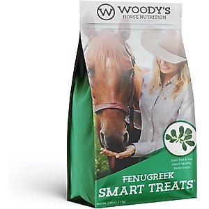 WOODY'S Smart Treats Fenugreek Flavor Grain-Free Horse Treats, 5-lb bag
