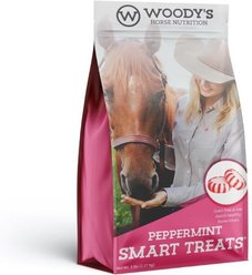 WOODY'S Smart Treats Peppermint Flavor Grain-Free Horse Treats, 5-lb bag