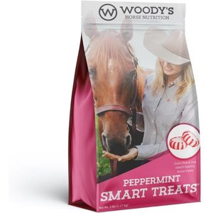 WOODY'S Smart Treats Peppermint Flavor Grain-Free Horse Treats, 5-lb bag