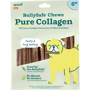 Woof All-Natural Collagen Sticks Dog Treats, 6-inch, 10 count