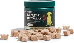 Woof Allergy & Immunity Beef Flavored Chew Supplement for Dogs, 90 count