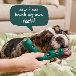 Woof Bite n' Brush Refill Grain-Free Chicken Sticks Adult Dental Dog Chew Treats, 8-oz bag slide 2 of 6
