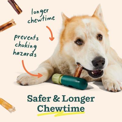 Show full view: Woof BullySafe Dog Chew Treat Holder, Green slide 3 of 7