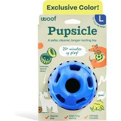 Woof Party Pupsicle Treat Dispensing Dog Toy, Chewy Blue, Large