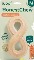 Woof HonestChew Infinity Hard Density All-Natural Food Grade Dog Chew Toy, Ivory, Medium slide 1 of 9
