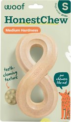 Woof HonestChew Infinity Hard Density All-Natural Food Grade Dog Chew Toy, Ivory, Small