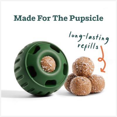 Show full view: Woof Pupsicle Pops Refills Calming Beef Grain-Free Lickable Dog Treats, Large, 7 count slide 3 of 6