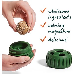Woof Pupsicle Pops Refills Calming Beef Grain-Free Lickable Dog Treats, Large, 8-oz bag, 7 count