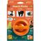 Show in main carousel: Woof Pupsicle Tough Chew Treat Dispensing Dog Toy, Pumpkin, Large slide 7 of 8