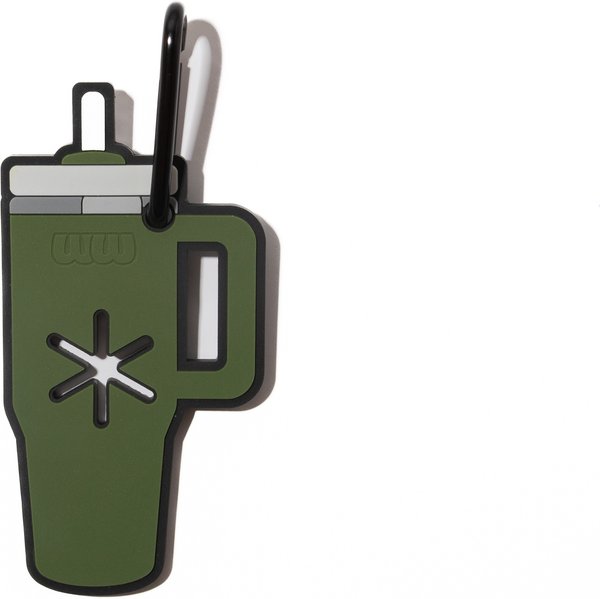 Show full view: Woof & Wonder Poopy Loop Green Tumbler Dog Poop Bag Holder slide 1 of 1