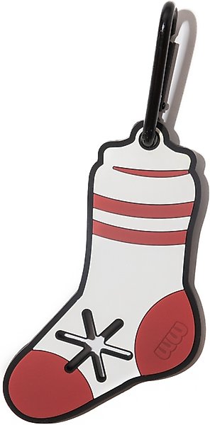 Show full view: Woof & Wonder Poopy Loop Sock Dog Poop Bag Holder slide 1 of 2