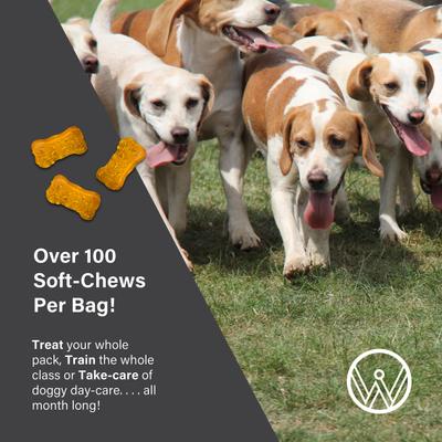 Show full view: WoofWell Bacon Flavor Soft & Chewy Dog Treats, 8.5-oz bag slide 6 of 10