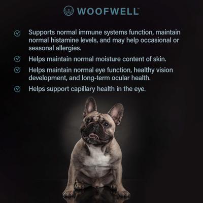 Show full view: WoofWell French Bulldog Health Support Bacon Flavored Soft Chews Dog Supplement, 30 count slide 6 of 11