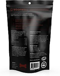 WoofWell Health Support Bacon Flavored German Shepherd Soft Chews Dog Supplement, 60 count slide 2 of 5