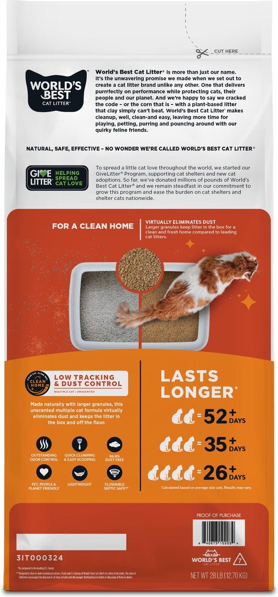 Beautiful view of Low Dust Non Clumping Odor Control Litter