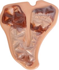 Wrangler Rubber Steak Crinkle Dog Toy, Red