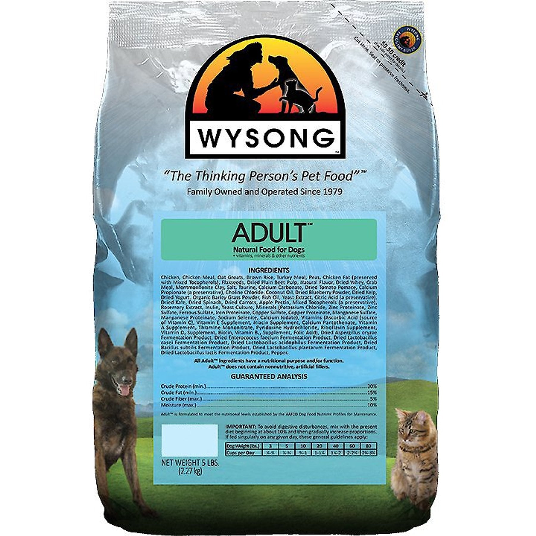 Wysong Adult Dry Dog Food, 25-lb bundle